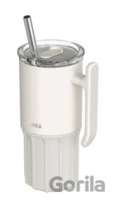Nerezový termohrnček so slamkou Umi Ivory 720 ml