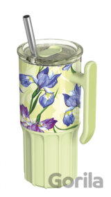 Nerezový termohrnček so slamkou Umi Green Tea 720 ml