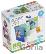 KukiKuk Sada 3 KUKI leporel Zvířátka