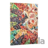 Paperblanks - týždenný diár Gaudi’s Sun 2026