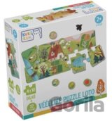 Kukikuk Véééliké puzzle Loto Roční období