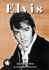 Nástěnný kalendář 2026: Elvis Presley (A3 29,7 x 42 cm)