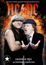 Nástěnný kalendář 2026: AC/DC (A3 29,7 x 42 cm)