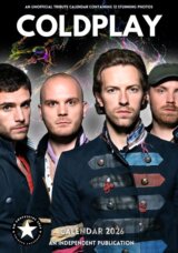 Nástěnný kalendář 2026: Coldplay - Chris Martin (A3 29,7 x 42 cm)