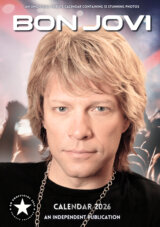 Nástěnný kalendář 2026: Bon Jovi (A3 29,7 x 42 cm)