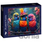 Puzzle Dúhové papagáje