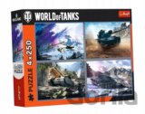 Trefl Puzzle 4x250 - World of tanks