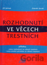 Rozhodnutí ve věcech trestních