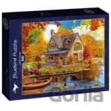 Puzzle Dom pri jazere