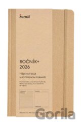 Ročník plus - diár 2026 - béžový