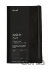Ročník plus - diár 2026 - čierny
