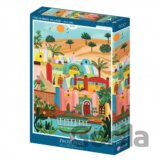Puzzle Núbijská dedina