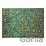 Paperblanks - zakladač na dokumenty Emerald Flower