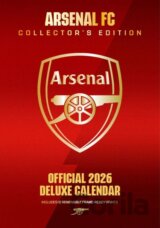Deluxe kalendář 2026 FC Arsenal (29,7 x 42 cm)