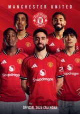 Oficiální nástěnný kalendář 2026: FC Manchester United (A3 29,7 x 42 cm)