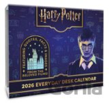 Oficiální trhací stolní kalendář 2026: Harry Potter (15 x 13 x 4 cm)
