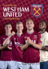 Oficiální nástěnný kalendář 2026: FC West Ham United (A3 29,7 x 42 cm)