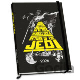 Diář 2026 Star Wars|Hvězdné války: Classic (A5 15 x 21,5 x 1,5 cm)