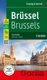 Brusel 1: 10 000 City Pocket