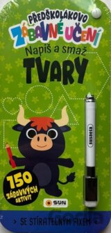 Předškolákovo zábavné učení - napiš a smaž: Tvary