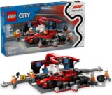 LEGO® City 60443 Zastávka v F1® a Pit Crew s autom Ferrari