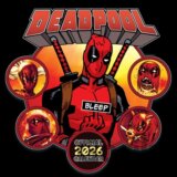 Oficiální nástěnný kalendář 2026 Marvel: Deadpool s plakátem (SQ 30,5 x 30,5|61 cm)