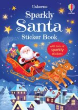 Sparkly Santa Sticker Book