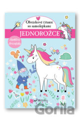 Obrázkové čítanie so samolepkami: Jednorožce