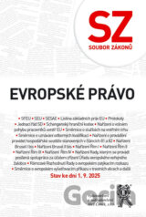 Soubor zákonů. Evropské právo – stav ke dni 1.9.2025