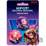 KPop Demon Hunters Set 3 odznaků