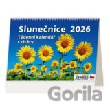 Kalendář stolní 2026 - Slunečnice