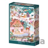 Puzzle Čierny les, Nemecko