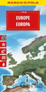 Evropa 1:4 000 000 / automapa Marco Polo