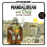 Star Wars The Mandalorian and Child 2026 Wall Calendar