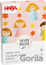 Kreatívna sada Plstená girlanda Anjel