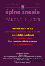 Aktualizácia III/4 2025 – Zamestnanosť a sociálne poistenie