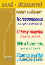 Daně, účetnictví, vzory a případy 1-2/2026