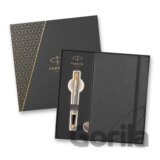 Darčeková kazeta Parker IM Brushed Metal GT (súprava)