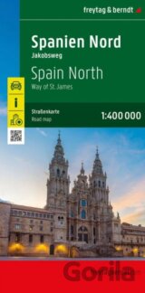 Severné Španielsko, Svätojakubská cesta 1: 400 000