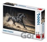 Puzzle Černý kůň