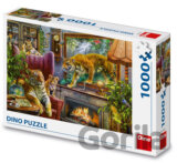 Puzzle Z obrazu Tygři