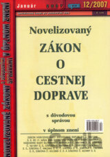 Novelizovaný Zákon o cestnej doprave