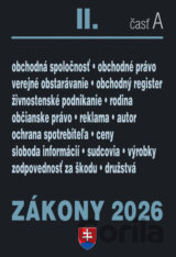 Zákony 2026 II/A - Obchodné a občianske právo