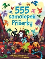 555 samolepek - Příšerky