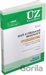ÚZ 1668 Daň z přidané hodnoty