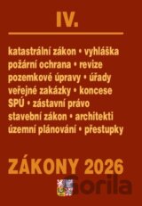 Zákony IV/2026 – Stavebnictví, půda
