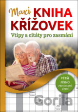 Maxi kniha křížovek: Vtipy a citáty