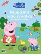 Velká samolepková knížka: Peppa má ráda zvířátka