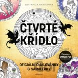 Čtvrté křídlo - oficiální omalovánky a samolepky