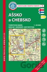 KČT 1 Ašsko a Chebsko 1:50T Turistická mapa